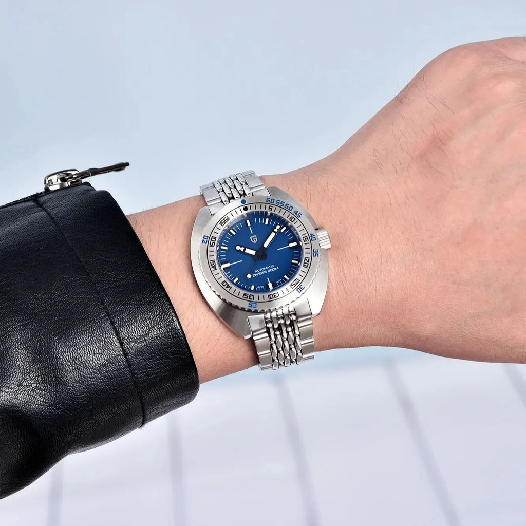 2025 New PAGANI DESIGN Luxury Men's Mechanical Watch Stainless Steel Sapphire Waterproof NH38A Chronograph Relogio Masculino