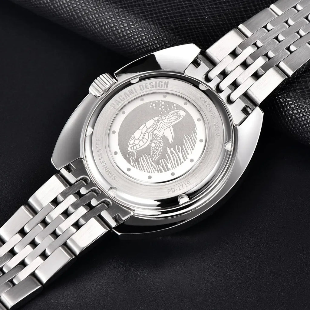 2025 New PAGANI DESIGN Luxury Men's Mechanical Watch Stainless Steel Sapphire Waterproof NH38A Chronograph Relogio Masculino