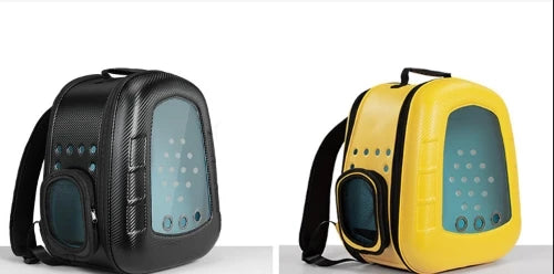 EVA Pet Cat Carrying Bag Space Capsule Backpacks Breathable Portable Transparent Double Shoulder Large Bags for Cats Dogs