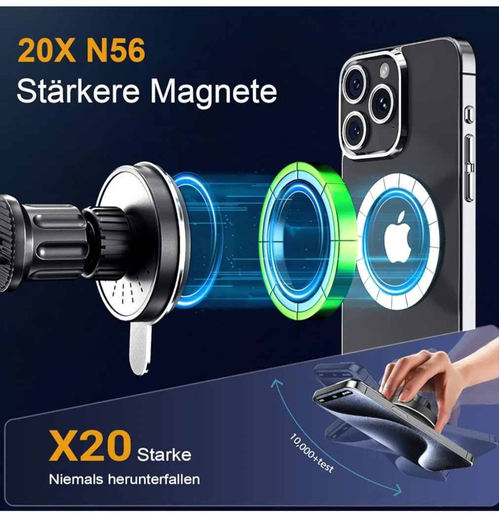 Magnetic Car Phone Holder - Secure & Hands-Free Driving in Brussels Winters